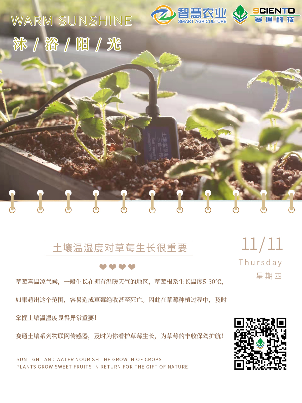 土壤溫濕度傳感器