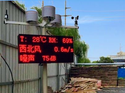 工廠增設氣象站